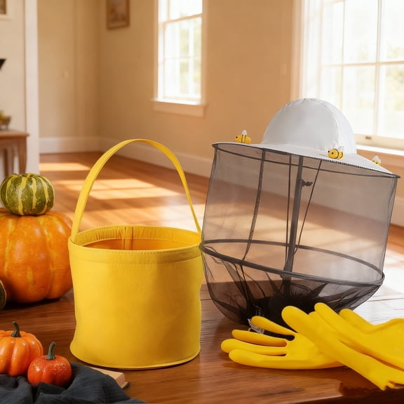 karymi 38-Piece Beekeeping Starter Kit with Protective Suit Veil Gloves and Tools for Beginner Beekeepers and Hive Maintenance Gift Ideas up to 70% off up to 70% off The Big Save