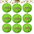 thumbnail image 1 of karymi 6PCChristmas Tree Pendant Ornaments Imitation Balls Furry with Ribbon Party Decorations Holiday Gifts up to 90% off up to 90% off Limited Time Deal, 1 of 8
