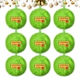 thumbnail image 1 of karymi 6PCChristmas Tree Pendant Ornaments Imitation Balls Furry with Ribbon Party Decorations Kids Christmas Gifts up to 70% off up to 70% off Super Savings Week, 1 of 9