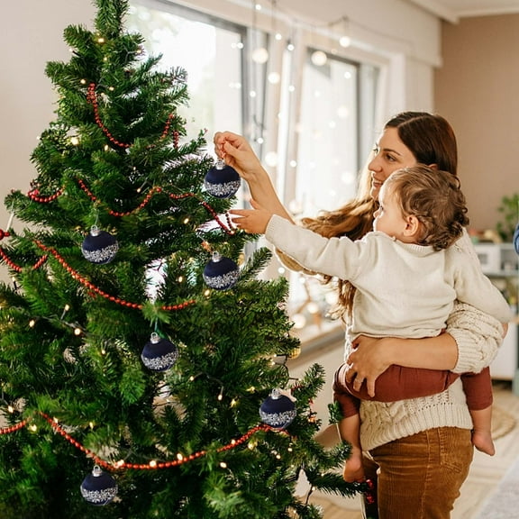 karymi Antique Christmas Ball Set Christmas Scene Layout Christmas Tree Decoration Hanging Ball Box Pendant Christmas Decor Clearance Sales Clearance Sales Weekly Deal