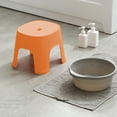 thumbnail image 1 of karymi Bathroom Small Stool Plastic Stool Children's Stool Home Stepping Non Slip Thickened Plastic Stool Baby Low Stool Bathing Stool Bedroom Decor Gifts for Women, 1 of 8