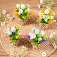thumbnail image 1 of karymi Bright Spring Easter Egg Daisy Artificial Ornament with Base, Realistic Plastic Outdoor Garden Holiday Ornament Decoration 9.45in Yellow Mens Gifts, 1 of 7
