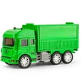 thumbnail image 1 of karymi Children's Toy Boy Simulation Ice Cream Truck Model Car with Interactive Opening Doors and Liftable Sides Inertia Powered Fun Role Play Toy Garden Decor Bedroom Decor Home Decor, 1 of 6