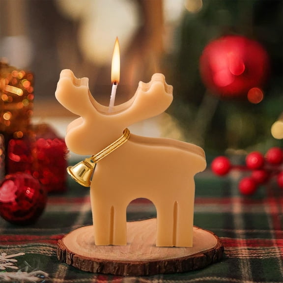 karymi Christmas Candles Deer Aromatherapy Candles Christmas Decoration Ornaments Aromatherapy Candles Christmas Party Favors Clearance Clearance up to 70% off