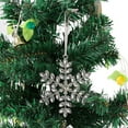thumbnail image 1 of karymi Christmas Metal Snowflake Pendant Christmas Tree Decoration Rhinestone Snowflake Christmas Ornaments Transparent Bright Silve House Decor Clearance Clearance Savings Week, 1 of 6