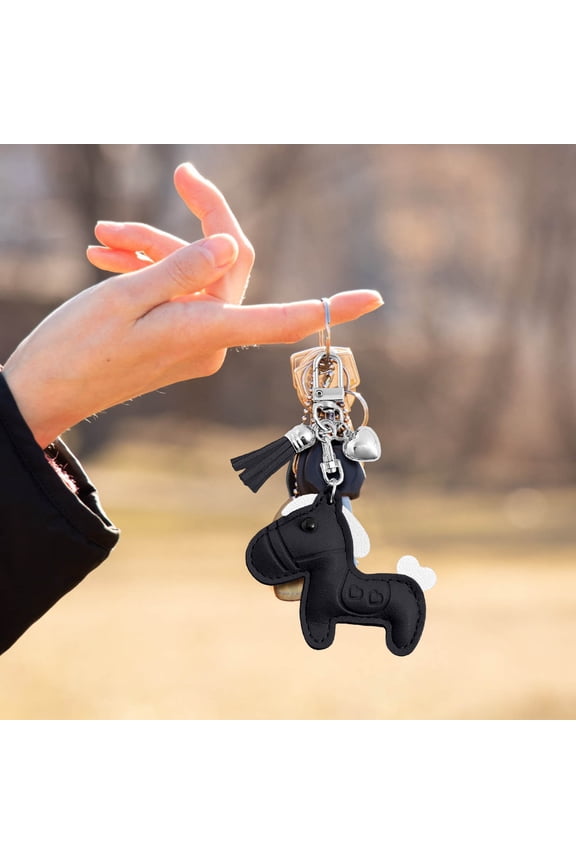 Cute Leather Heart Pendant with Tassel Keychain, Versatile Mobile Phone Charm for Bag Zipper Purse & Personal Accessory Room Decor Bedroom Decor Garden Decor