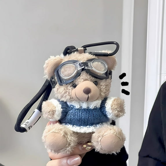 karymi Cute Plush Keychain Stuffed Animal Toy 10cm Soft Hanging Ornament for Car Keys Backpack Gift for Boys Girls Children Gifts for Women Womens Gifts Living Room Decor