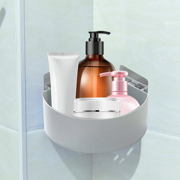 karymi No Drill Bathroom Shower Caddy Hanging Shelf with Rotating Design for Shampoo Soap Storage Multiple Colors 5.7x5.7x2.55 in Room Decor Home Decor