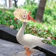 thumbnail image 1 of karymi Easter Goose Decoration Set with Flower Hat and Summer Outfit for Porch Garden Yard Festive Decor Fits Standard 23 Inch Lawn Goose Statue Spring Holiday Outdoor Ornament Gifts for Women, 1 of 6