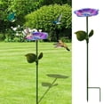 thumbnail image 1 of karymi European Style Iron Bird Feeder with Flower Arrangement Holder Rust Resistant and Weatherproof for Courtyard Garden Patio Decoration Sturdy Outdoor Design Birthday Gifts, 1 of 7