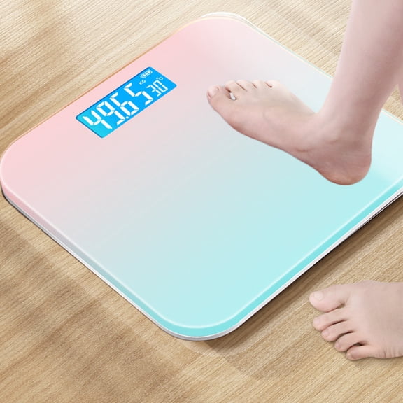 karymi Fitness Home Commercial Indoor Weight Scale LCD High-definition Display Rechargeable Mini Scale Stylish and Beautiful Electronic Scale Family Gifts Mens Gifts