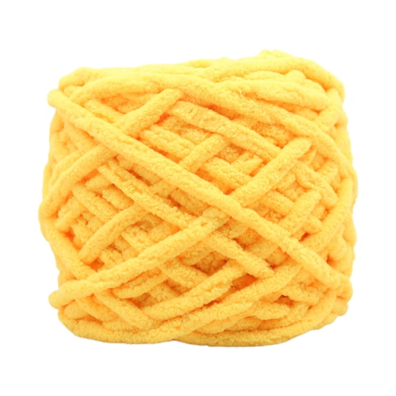 karymi Hand Woven Chunky Crochet Yarn for DIY Knitting, 100g 325m 5mm Thick Acrylic Ice Yarn for Sweaters Scarves Hats, Soft Colorful Craft Yarn for Beginners and Experts Party Favors
