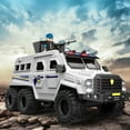 thumbnail image 1 of karymi Large Six-Wheel Off-Road Swat Car Toy Car Inertias Sound and Light Polices Car Model Boy Gift Toy Car Women Gifts up to 90% off up to 90% off Limited Time Deal, 1 of 7