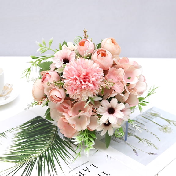 karymi Lifelong Realistic Single Branch Artificial Silk Rose Flower Home Decor Wedding Party Faux Flower Ecologically Friendly Never Fade 12.2 Inch Gifts for Women