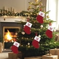 thumbnail image 1 of karymi Mini Knitted Christmas Stocking 7x6 Inch Embroidered Letter Gift Bag for Candy Small Presents Christmas Decor Weekly flyer Weekly flyer up to 90% off, 1 of 5