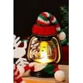 thumbnail image 1 of karymi Mini Snowman Lantern with Hat Scarf LED Light Up Holiday Decor for Indoor Outdoor Christmas Kids Christmas Gifts Weekly Deal Weekly Deal Wholesale, 1 of 2