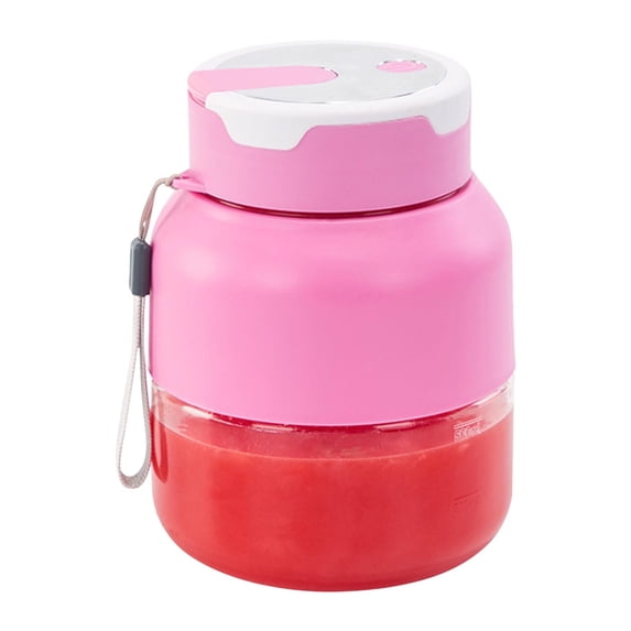 karymi Mini Wireless Portable Rechargeable Automatic Juicer Extractor Cup, One Button Operation for Fruit Juice, USB Charging and Easy Clean Gifts for Women Family Gifts Room Decor