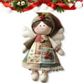 thumbnail image 1 of karymi Patchwork Angelss Doll Kit Handmade Patchwork Doll Sewing Kit Christmas Cute Fabric Crafts Kits Vintage Fabric Crafts for Beginners Ideal for Festive Birthday Gifts Christmas Party Supplies, 1 of 2
