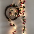 thumbnail image 1 of karymi Rose Rattan Fairy Light String 98 Inch Pink Christmas Wedding Party Decoration Flexible LED Lights for Indoor Outdoor Garden Window Christmas Party Favors Best Sellers Best Sellers, 1 of 6