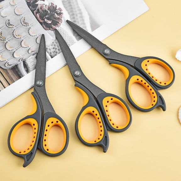 karymi Scissors All Purpose Home, Office and Kitchen Craft Scissors 1pc, Sharp and Durable Multi-Purpose, Comfortable Grip, Unique Decorative Scissors Shaped Womens Gifts Living Room Decor