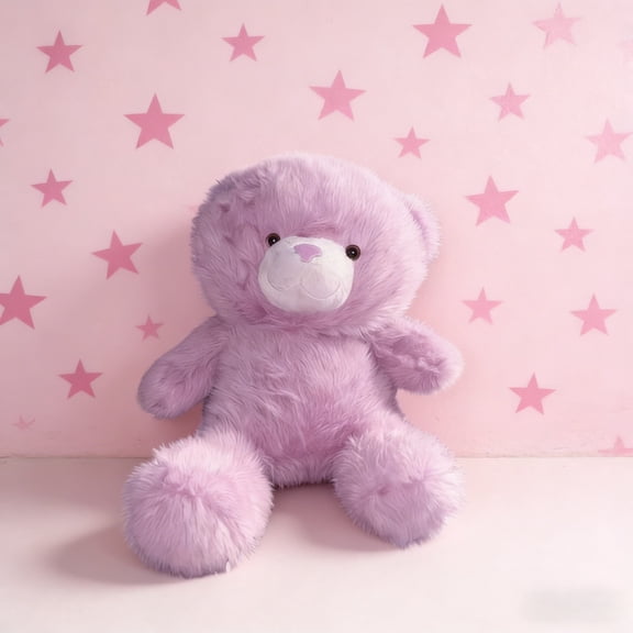 karymi Super Soft Adorable Plush Bear Doll Stuffed Animal Toy for Kids and Women Gift Embroidered Huggable Comforting Companion for Bedroom Decor Gifts for Men Mens Gifts