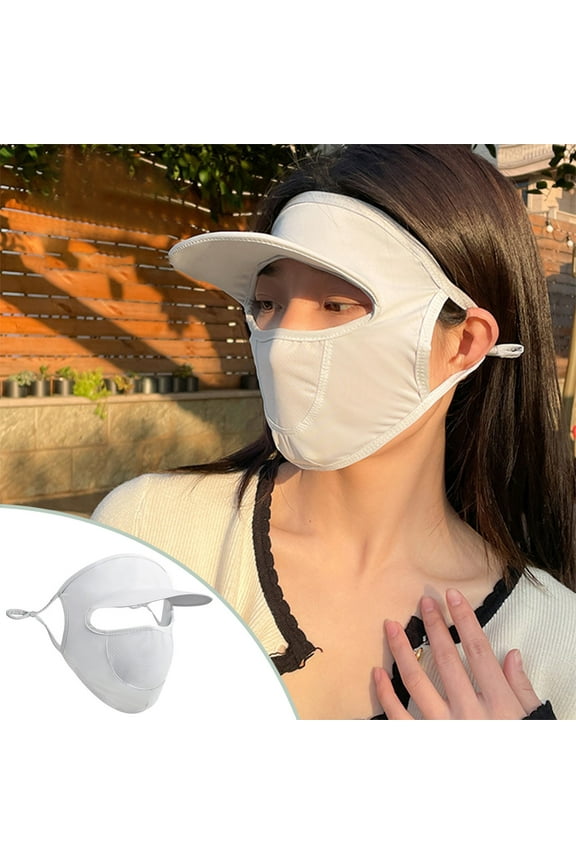 Womens Sun Protection Sports Solar Rays Protection Face Cover Outdoor Cycling Face Reusable Family Gifts Tailgating