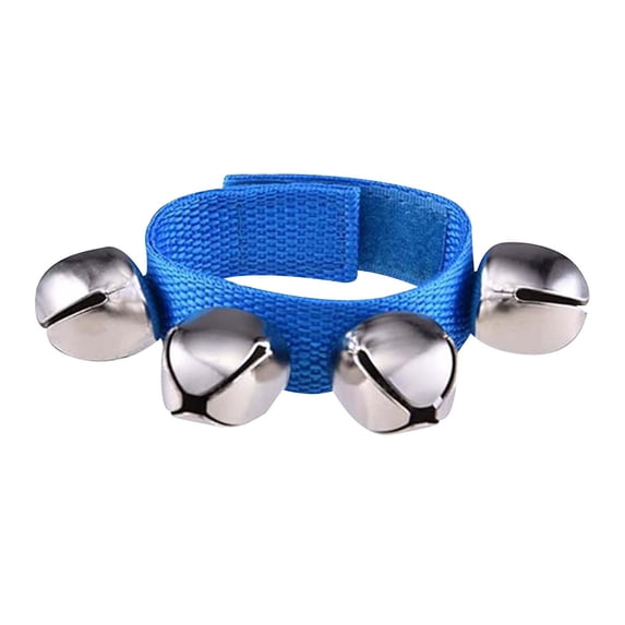 karymi Wrist Bells Jingle Bells Ankle Bells Wrist Bells Bracelet Percussion Instruments Musical 4 Bells for Party Christmas Christmas Decor Home Decor Christmas Party Decorations