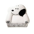 thumbnail image 1 of kashima® x Peanuts™ Snoopy Comic Pet Sofa Bed – Soft Plush Dog & Cat Couch, Removable Cushion, Machine Washable, Anti-Slip Bottom – for Small Pets Under 7.5kg, 1 of 9