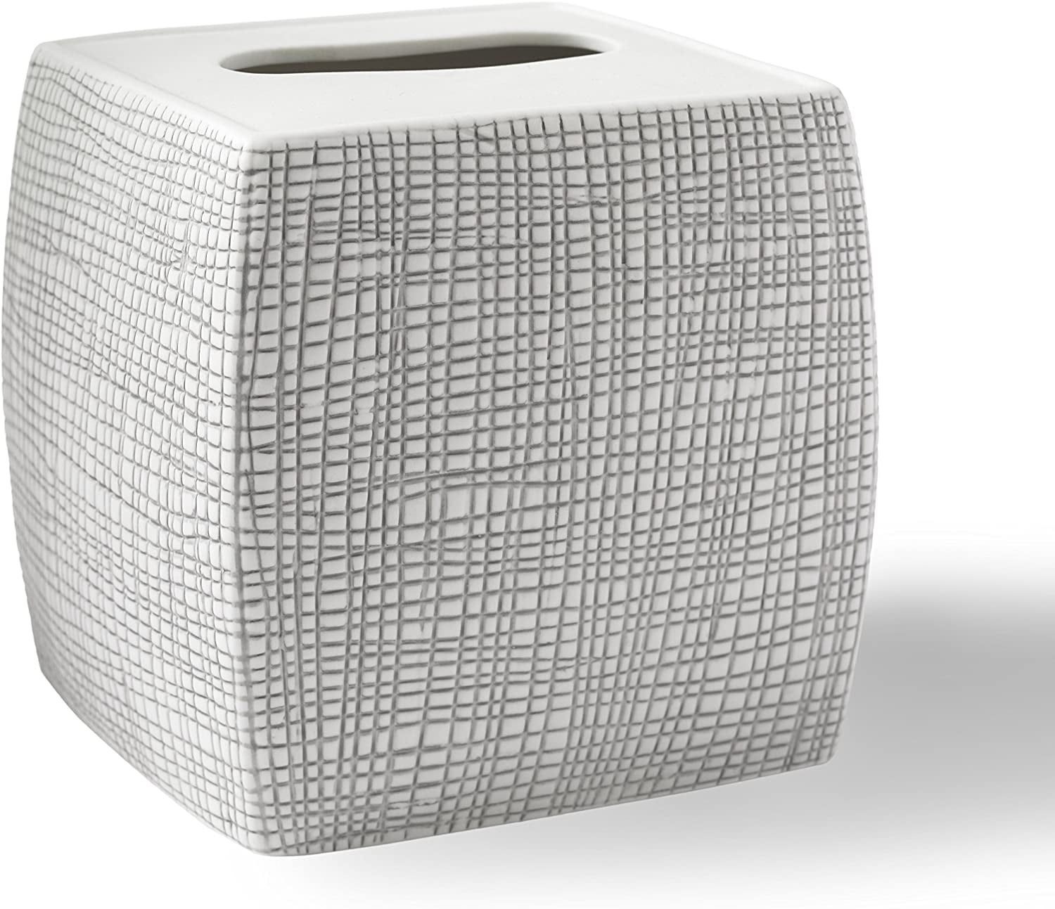 Kassatex Raffia Bath Accessories Tissue Holder