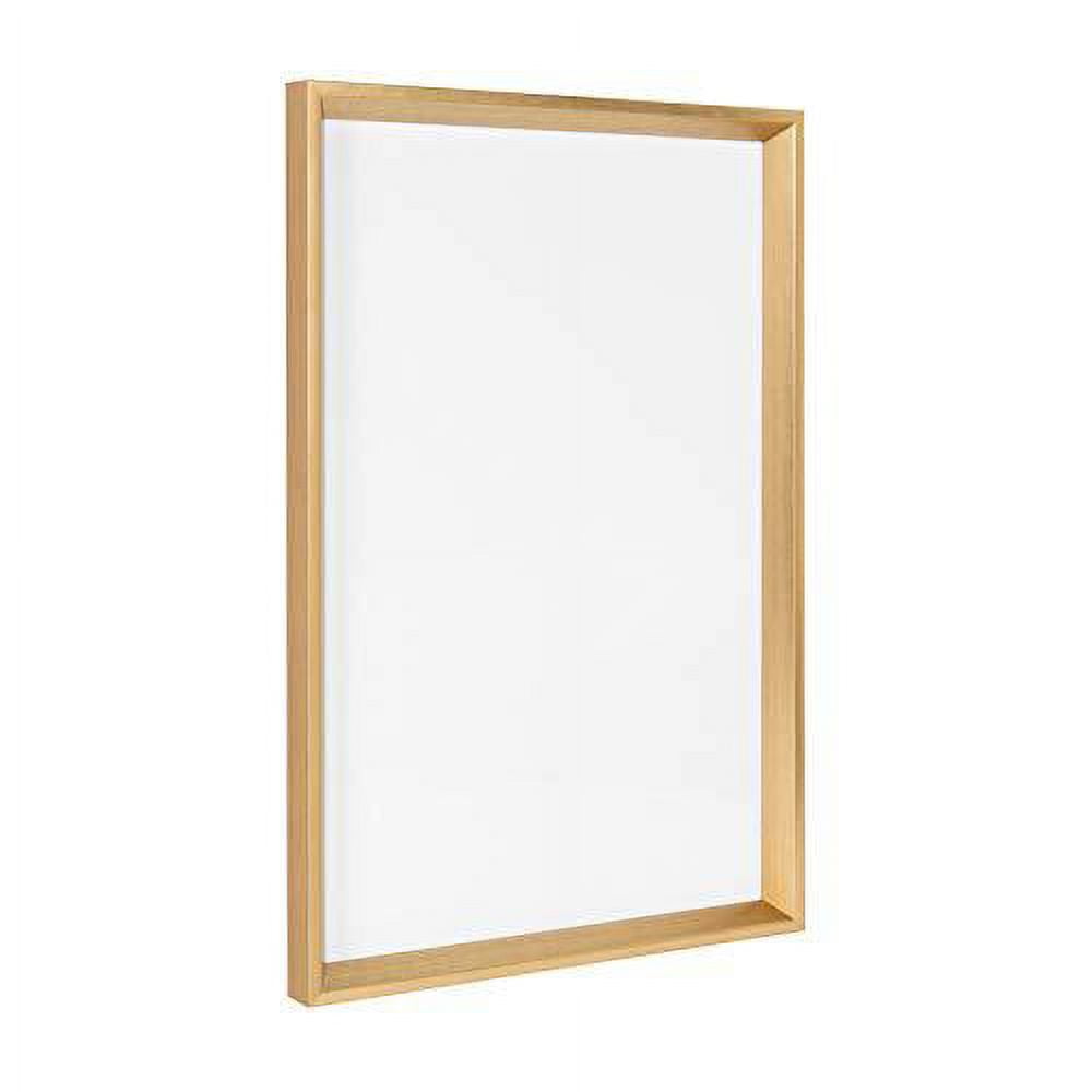 Gold Framed Magnetic Dry Erase Board, 16.5 x 25.5