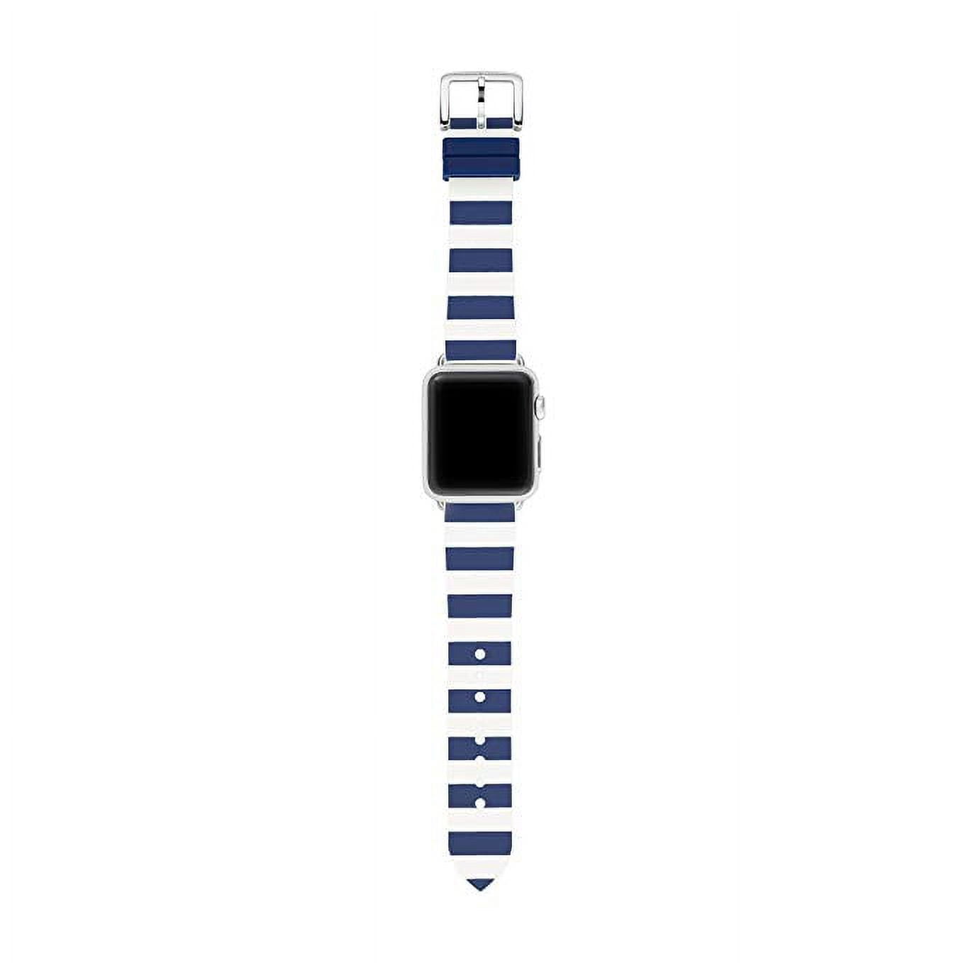 Apple - KATE kate spade new york 38mm Apple Watch Band, Striped Silicone