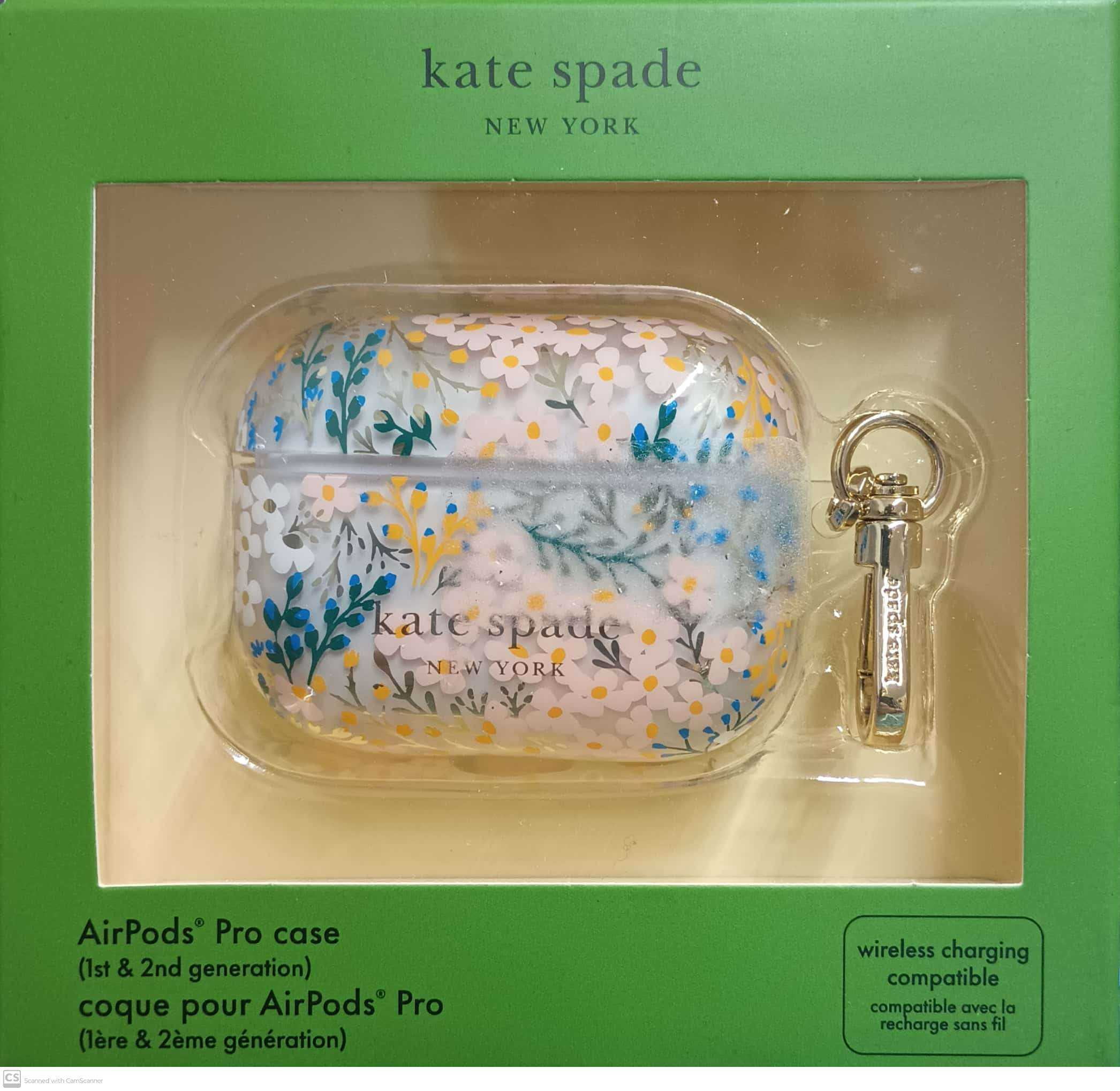 kate spade new york AirPods Pro Protective Case with Keychain Ring