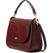kate spade new york Robson Lane Darcy Smooth Leather Shoulder Bag, Cherry Wood