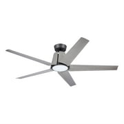 kathy ireland HOME - Floret Eco-5 Blade Ceiling Fan with Light Kit in Modern or