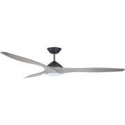 kathy ireland HOME - Lindbergh Eco-3 Blade Ceiling Fan with Light Kit in Modern