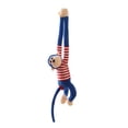 thumbnail image 1 of katior 19.69" Hanging Monkey Stuffed Animals Plush Cute Monkey Toy for Kids, 1 of 3