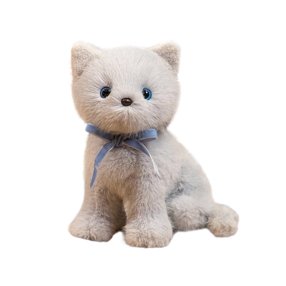 katior Cat Stuffed Animals Cute Soft Kitten Plush Doll Small Kitty Plushies Toys Gifts for Kids 9.84 inch