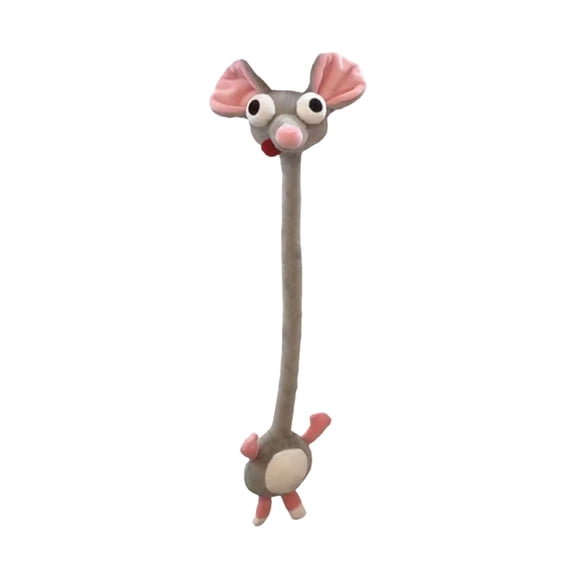 katior Long Neck Animal Doll Stuffed Animal Soft Ornament Designed with for Bag and Desk Suitable for Gift Home Decoration