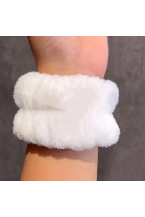 kawaii Sanrio accessories Kuromi Plush Wrist Wash Face Band Hello Kitty Sports Absorbent Band anime cinnamoroll Wash Face Band