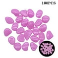 thumbnail image 1 of kayannuo 100pcs Glow in The Dark Pebbles Luminous Stones Rocks For Garden Aquariums Deco, 1 of 2