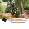 thumbnail image 1 of kayannuo Bike Turbo Pipe Exhaust System Sound Motorcycle Megaphone, 1 of 7