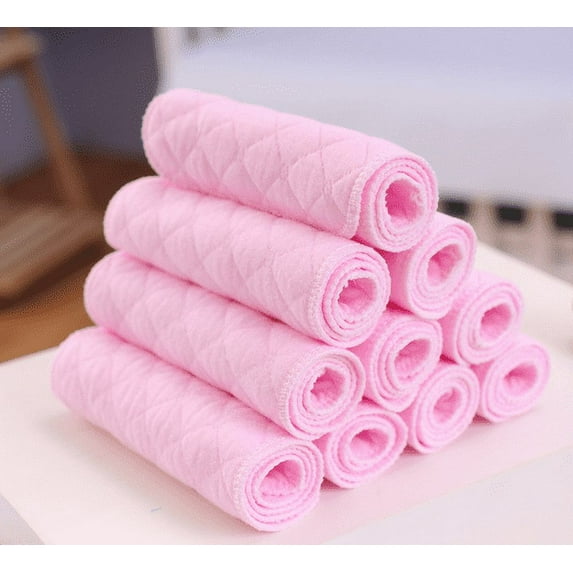 kayannuo 3 Pcs Organic Cotton Muslin Burp Cloths 12x5 Inch - Ultra Soft Absorbent Baby Washcloths for Newborns, Nursing & Diaper Changing Essentials