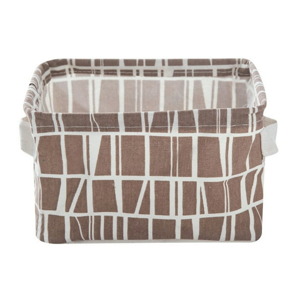 kayannuo Foldable Storage Bin Closet Toy Box Container Organizer Fabric Basket Christmas Gifts