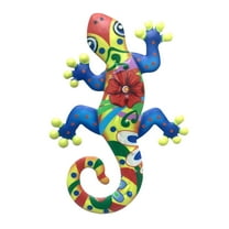 kayannuo Garden Decor Garden House Lizard Art Outdoor Garden Backyard Metal Animal Decoration Gift Patio Decor