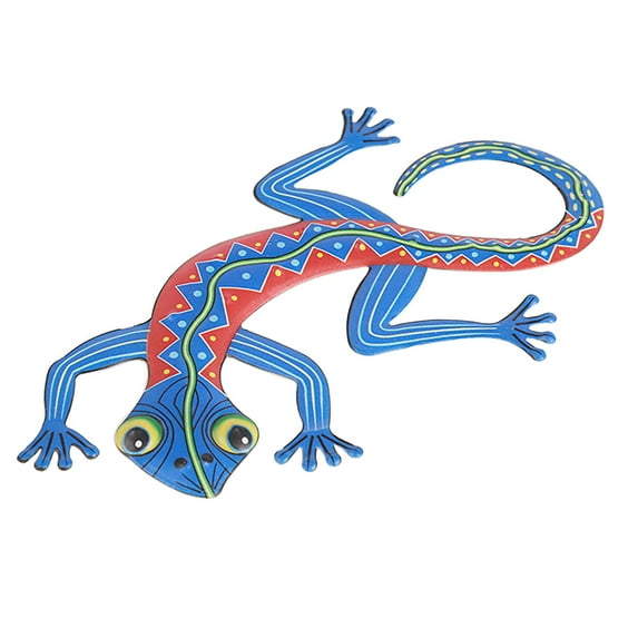 kayannuo Garden Decor Garden House Lizard Art Outdoor Garden Backyard Metal Animal Decoration Gift Patio Decor
