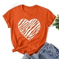 thumbnail image 1 of kayannuo Graphic Tees for Women Fashion Women Valentine's Day Print Short Sleeve T-shirt Novelty Graphic Tops, 1 of 1