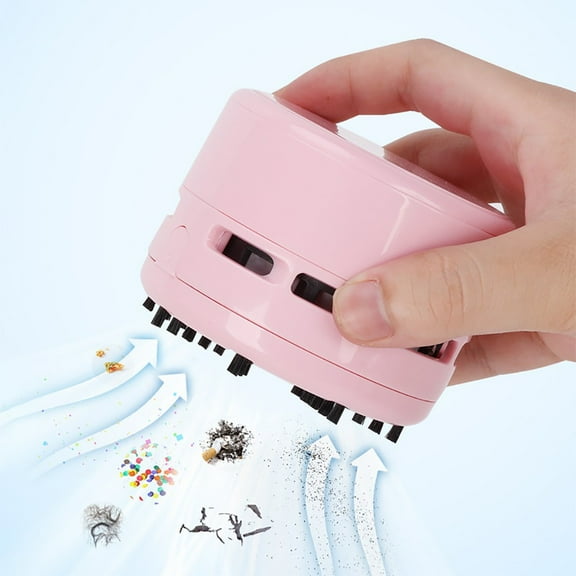 kayannuo Mini Vacuum Cleaner Office Desk Dust Home Table Sweeper Desktop Cleaner Useful