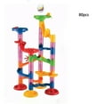 thumbnail image 1 of kayannuo Plastic House Building Blocks Toys DIY Maze Balls Track Construction Marble Run, 1 of 2