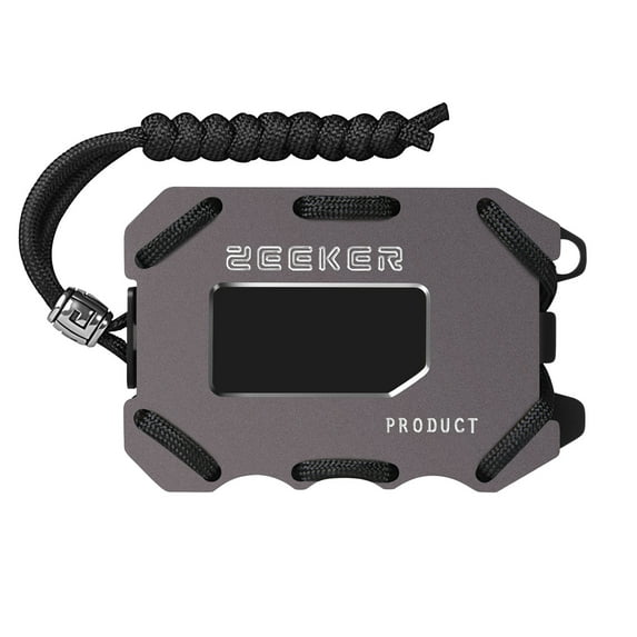 kayannuo RFID Multifunctional Wallet Metal Wallet Large Capacity Stainless Steel Card Holder