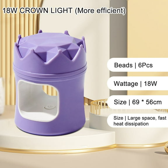 kayannuo Rechargeable Manicure Light Machine Does Not Black Hand Phototherapy Lamp Small Nail UV Baking Lamp